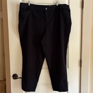 NWT Intro Stretch Waist Black Pants